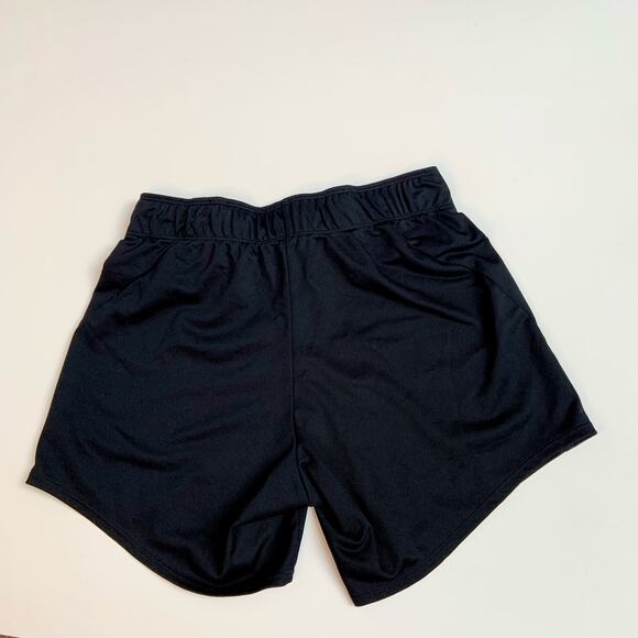 Nike DRI-Fit Black Athletic Mid Rise Drawstrings Training Shorts Women's size XS - Picture 7 of 9